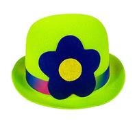 Chapeau de fou - Chapeau plat - Costume de clown - Accessoires pratiques pour la maison, les festivals, le cosplay, les spectacles