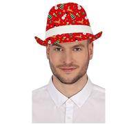Chapeau de gangster de Noël - GUIRMA, S.A. - TU - Noir - Adulte