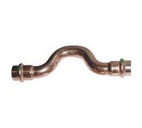 Chapeau de gendarme tube cuivre femelle / femelle à sertir - diamètre 22 VIEGA