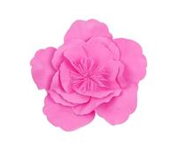 Chapeau de géologie des champs pour femme - Pince à cheveux en maille avec fleur - Pour mariage, fête, thé, rose vif, Taille unique