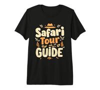 Chapeau de Guide de Safari Amusant pour Les Amateurs d'aventure T-Shirt Haut de Gamme