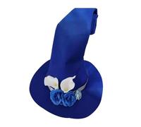 Chapeau de magicien d'Halloween, chapeaux de sorcière noirs, chapeau pointu de magicien, chapeau de sorcière d'Halloween avec, chapeau de sorcière à large bord pour et au quotidien