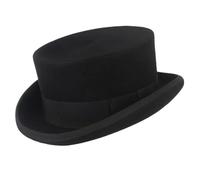 Chapeau de magicien haut-de-forme classique for spectacles sur scène, performances, événements formels, accessoires de déguisement, spectacle de théâtre, couvre-chef, tenue de fête de Noël, design élé