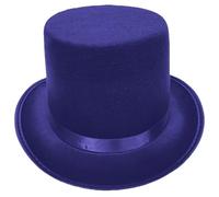 Chapeau de magicien haut-de-forme classique for spectacles sur scène, performances, événements formels, accessoires de déguisement, spectacle de théâtre, couvre-chef, tenue de fête de Noël, design élé