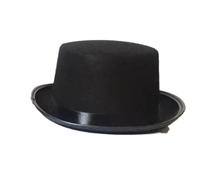 Chapeau de magicien haut-de-forme classique for spectacles sur scène, performances, événements formels, accessoires de déguisement, spectacle de théâtre, couvre-chef, tenue de fête de Noël, design élé