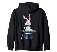 Chapeau de Magicien Lapin Magique Sweat à Capuche