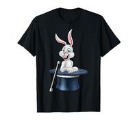 Chapeau de magicien lapin magique T-Shirt