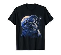 Chapeau de Magicien Raton Laveur - Sorcière - Animal Effrayant - Amusant pour Halloween T-Shirt