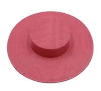 Chapeau De Mariage 31CM Fascinates Base Big Cap Mariage Chapellerie Fournitures DIY Accessoires Cheveux Chapeau Femmes Église Coiffe(Pink)