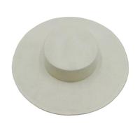 Chapeau De Mariage 31CM Fascinates Base Big Cap Mariage Chapellerie Fournitures DIY Accessoires Cheveux Chapeau Femmes Église Coiffe(Beige)