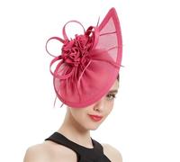 Chapeau De Mariage Chapeau bibi en forme de larme for soirée thé, serre-tête à fleurs, couvre-chef for cocktail(Color2)