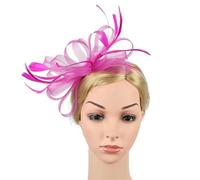 Chapeau De Mariage Chapeau fascinateur chic for femme, for cocktail, fête de mariage, église, couvre-chef élégant, accessoires for cheveux en plumes, épingle à for mariée(Color2)
