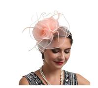 Chapeau De Mariage Chapeaux Fascinators à Fleurs for Dames avec Bandeau et Pinces, Coiffes de Cocktail Tea Party for Filles Femmes(9)