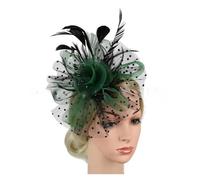 Chapeau De Mariage Fascinateurs Vintage for Femmes Chapeaux Ascinator for Mariage Et Église Bandeau Chapeau Casquettes Tea Party(Color4)