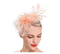 Chapeau De Mariage Fascinateurs Vintage for Femmes Chapeaux Ascinator for Mariage Et Église Bandeau Chapeau Casquettes Tea Party(Color2)