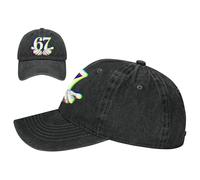 Chapeau de mode rétro, casquette tendance pour hommes, chapeaux de baseball réglables de 23 pouces avec motif imprimé, chapeau décontracté en coton doux avec bord incurvé, style accessoire de sport, c