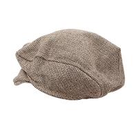 Chapeau de Monsieur à Casquette Plate, Accessoire de Photographie avec Nœud Papillon pour bébé, adapté aux Enfants de 0 à 1 Mois, à la Mode et (Brown)