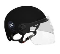 Chapeau de Moto léger, Demi-Couvre-Chef de Moto,Demi-tête Portable pour Motos | Fournitures de électrique de Protection Solaire, Couvre-Chef Ouvert pour vélo, croiseur, Scooter