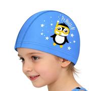 Chapeau de Nageur, Couvre-Chef d'entraînement avec Protection des Oreilles - Chapeau de Bain avec Motif, pour l'extérieur, lac, rivière, Parc Aquatique, entraînement, Douche, Spa, Vacances, Plage