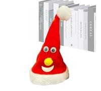 Chapeau de Noël Électrique à Arbre Balançant - Chapeau Lumineux de Sapin de Noël - Décoration de Fête pour Appartement Chambre Salle de Classe Séjour