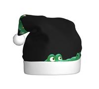 Chapeau de Noël en peluche adulte WHJSHOP Grand crocodile dans la piscine Image douce et confortable pour les fêtes danses Halloween