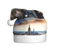 Chapeau de Noël en peluche pour adulte WHJSHOP Europe et Amérique C Image douce et confortable pour les fêtes, danses d'Halloween