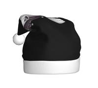 Chapeau de Noël en peluche pour adulte WHJSHOP L'avion qui exprime l'amour Image douce et confortable pour les fêtes, danses d'Halloween