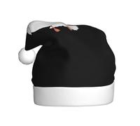 Chapeau de Noël en peluche pour adulte WHJSHOP Motif mouette volante douce et confortable pour les fêtes, danses d'Halloween