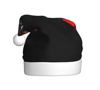 Chapeau de Noël en peluche pour adulte WHJSHOP style peinture à l'huile image douce et confortable pour les fêtes, danses d'Halloween