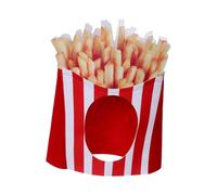 Chapeau de Noël pour adultes et adolescents pour carnaval, vacances, performance sur scène, frites
