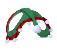 Chapeau De Noël Pour Chevaux - Accessoires Des Fêtes De Noël - Casquettes pour Cheval,Pour Les Fêtes Les Parades Festives Les Spectacles Les Fournitures La Saison Des Équestres