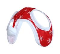 Chapeau de Noël pour chevaux | Costume de cheval de Noël avec motif flocon de neige respirant pour les vacances, les événements en plein air, les festivals, les décorations de ferme