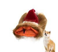 Chapeau de Noël pour chien | Bonnet de Noël drôle et mignon, costume d'animal, tenue de Noël pour et filles, fêtes d'hiver