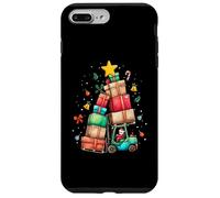 Chapeau de Noël pour conducteur de Chariot élévateur Coque pour iPhone 7 Plus/8 Plus