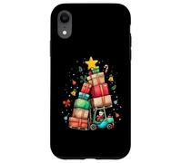 Chapeau de Noël pour conducteur de Chariot élévateur Coque pour iPhone XR