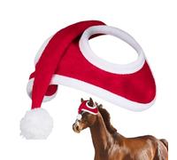 Chapeau De Noël Pour,Vêtements Équins De Noël - Coussin Bareback Festif | Pour Parents D'animaux Ranch Amoureux Des Animaux Parades De Noël À La Ferme Événements À Thème Festival