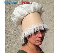 Chapeau De Normande, Coiffe (Tissu/Feutre) (Fabrication Française)