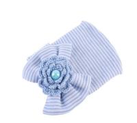 Chapeau De Nouveau Né En Crochet Pour Filles Et Garçons, Bonnet À Rayures, Confortable, Avec Noeud Papillon, Pour Hôpital, 0 3m Lava1