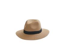 Chapeau de paille à grande tête avec chapeau tissé en paille pliable, grande taille 60-64cm for hommes, chapeau haut-de-forme, Protection solaire, chapeau d'ombrage Pour Voyage Vacances PêChe(Khaki,61