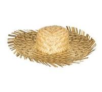 chapeau de paille havana adulte - boland 95428 Beige G