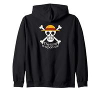 Chapeau de Paille Jolly Roger. Le Temps est Venu. Sweat à Capuche