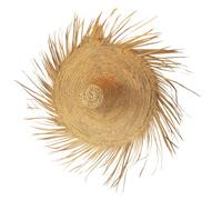 Chapeau de paille naturelle XXL Naturel 100 cm