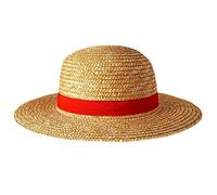 Chapeau de paille One Piece signe distinctif Luffy de la série anime 32x10cm sous licence