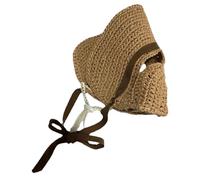 Chapeau de paille pour chiens - Chapeau pour chien de refroidissement pour chien chapeau d'été petit chat Sombrero, chapeaux de chiot pour amoureux des chats, été, petite taille, marche, Cucc