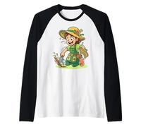 Chapeau de Paille pour Femme en Crochet et Jardinage Manche Raglan