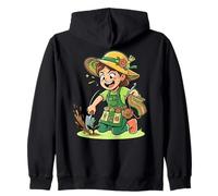 Chapeau de Paille pour Femme en Crochet et Jardinage Sweat à Capuche
