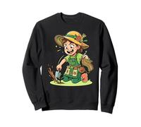 Chapeau de Paille pour Femme en Crochet et Jardinage Sweatshirt