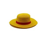 (Chapeau de paille uniquement, taille unique) Ensemble de tenues de costume One Piece Luffy New World