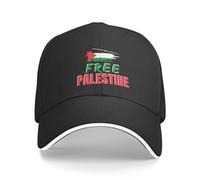 Chapeau de Palestine Gratuit Je me tiens avec Le Chapeau de Camionneur de Palestine Priez pour la Palestine Casquette de Baseball Solide pour Hommes Femmes