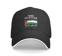 Chapeau de Palestine Gratuit Je me tiens avec Le Chapeau de Camionneur de Palestine Priez pour la Palestine Casquette de Baseball Solide pour Hommes Femmes
